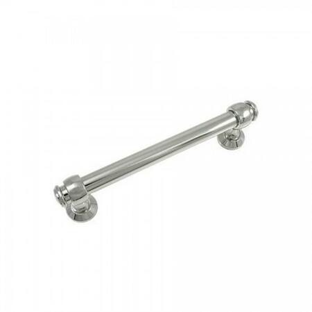 STRATEGIC BRANDS 5 in. Polished Nickel Balance Cabinet Pull 85214
